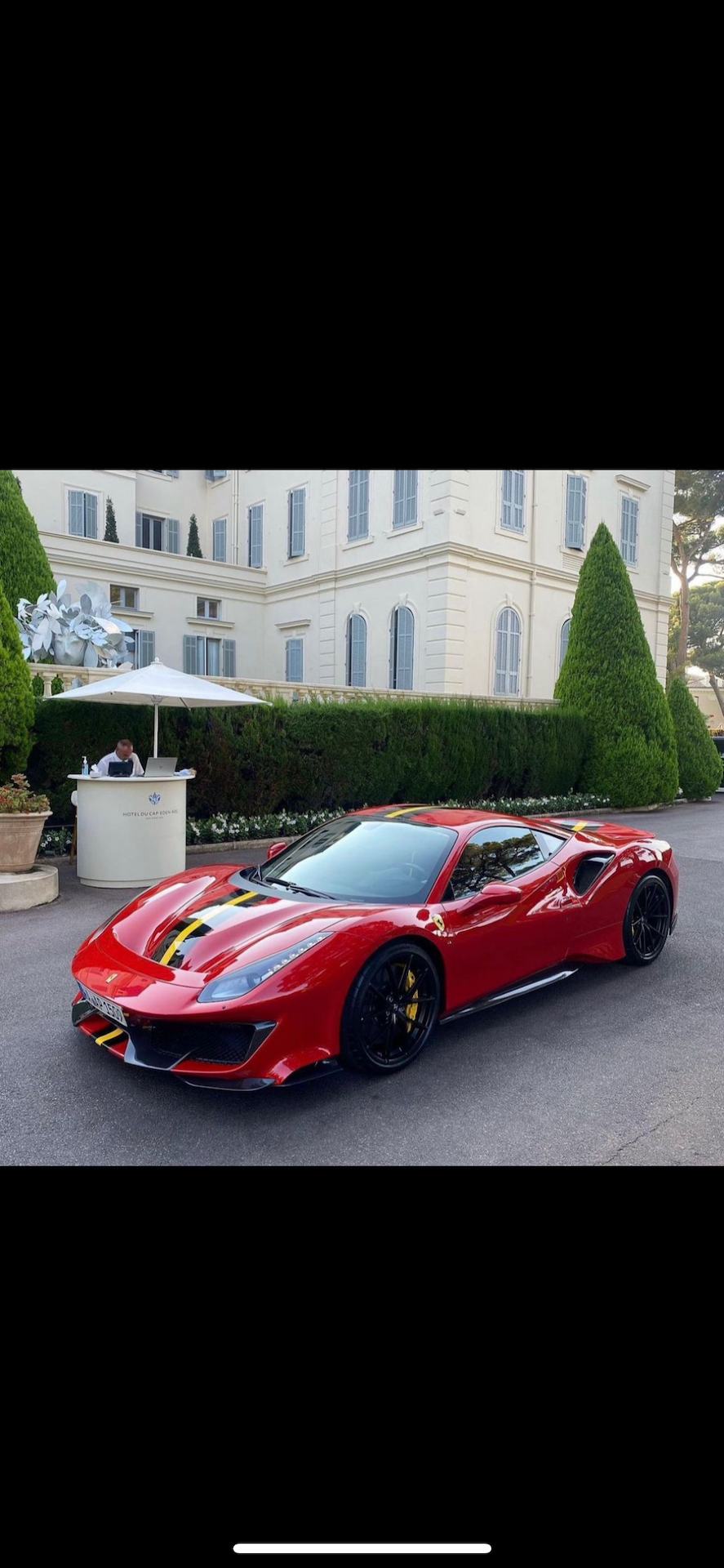 LOCATION FERRARI 488PISTA